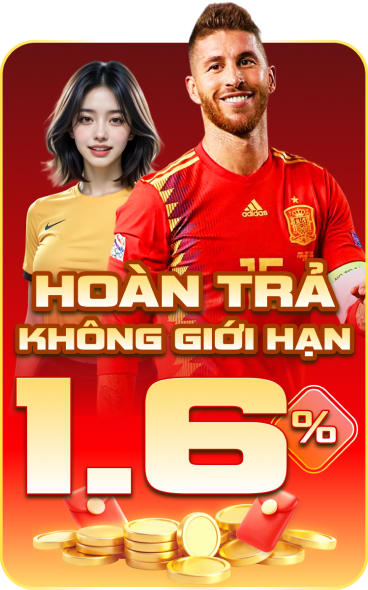 Hoàn trả không giới hạn 1.6%